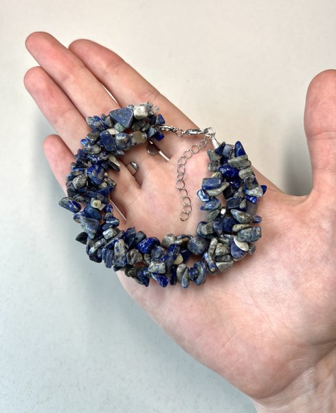 Комплект бижутерии Wolves Содалит 1379