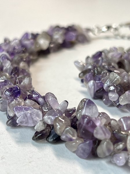 Комплект бижутерии Wolves Аметист 1381