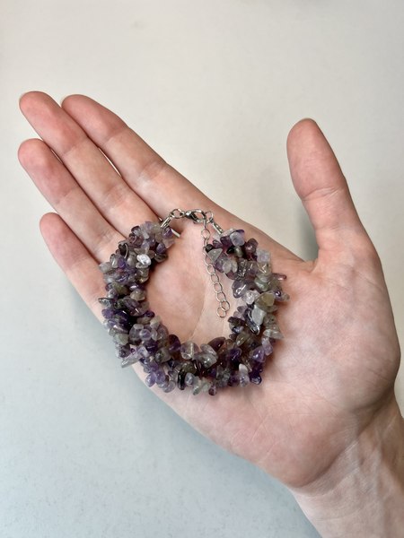 Комплект бижутерии Wolves Аметист 1381