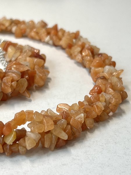 Комплект бижутерии Wolves Сердолик 1382