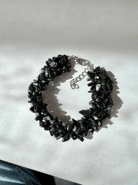 Браслет Wolves Элитный Тройной Агат 1386