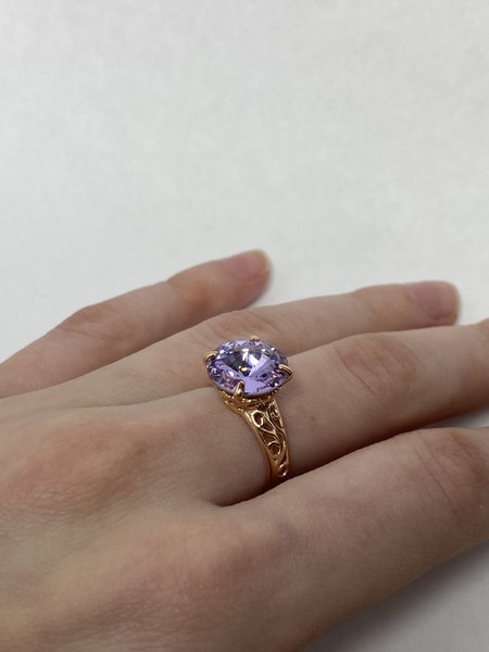 Кольцо Wolves Магический Сапфир №2 1388