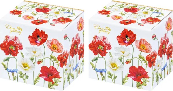 Набор кружек Elan Gallery Маки / 420329_2