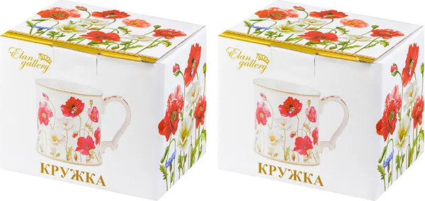 Кружка Elan Gallery New Bone China Маки / 420331_2