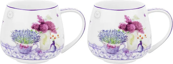 Кружка Elan Gallery New Bone China Лаванда / 420337_2 - фото