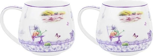 Кружка Elan Gallery New Bone China Лаванда / 420337_2
