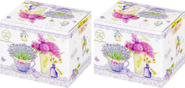 Кружка Elan Gallery New Bone China Лаванда / 420337_2
