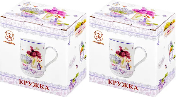 Кружка Elan Gallery New Bone China Лаванда / 420650_2