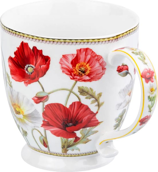 Кружка Elan Gallery New Bone China Маки / 420736