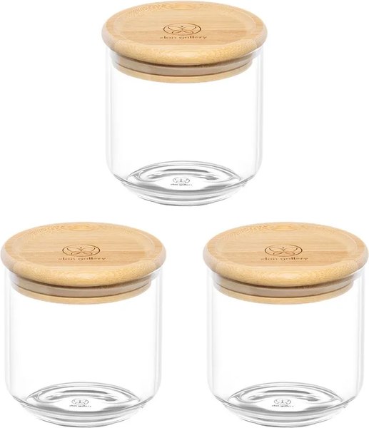 Набор емкостей для хранения Elan Gallery Crystal glass / 360193