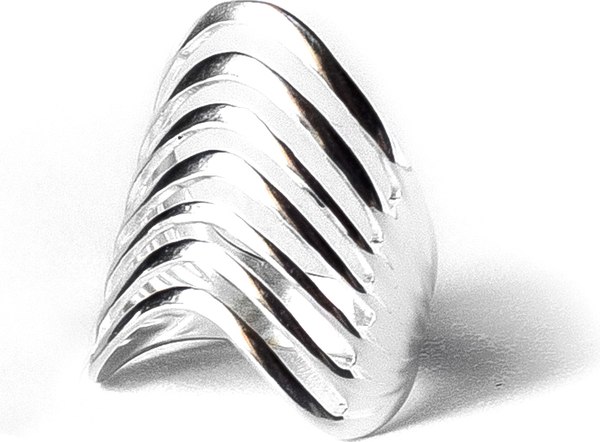 Кольцо Wolves Легендарное Неделька Серебрение 1410 - фото