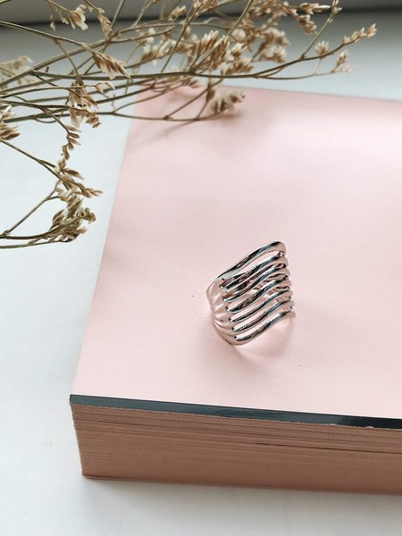 Кольцо Wolves Легендарное Неделька Серебрение 1411