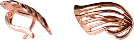 Серьги Wolves Легендарные Неделька Позолота 1412