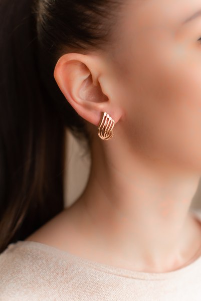 Серьги Wolves Легендарные Неделька Позолота 1412