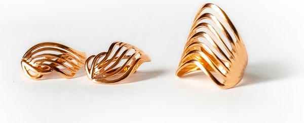 Кольцо Wolves Легендарное Неделька Позолота 1415