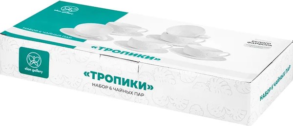Набор для чая/кофе Elan Gallery Тропики / 540934