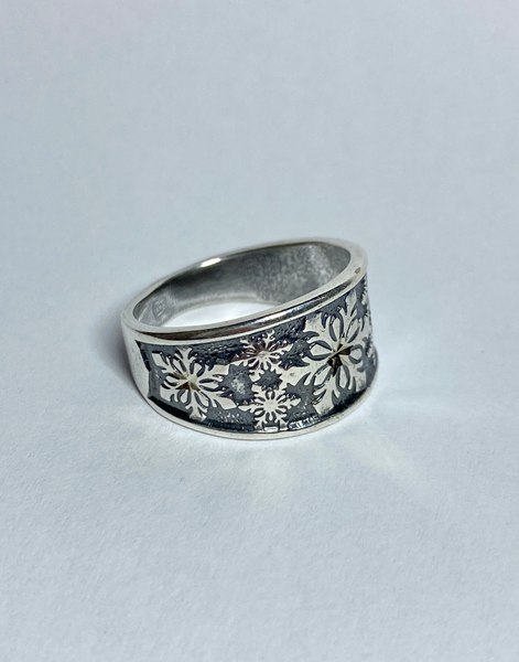 Кольцо Wolves Первые снежинки 1422