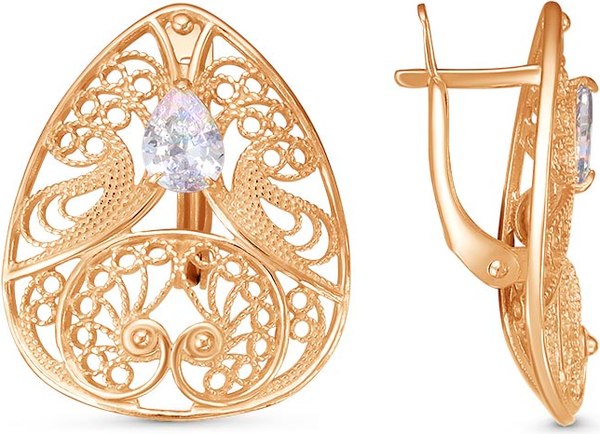 Серьги Wolves Корона Власти 1427 - фото