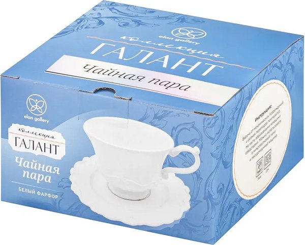 Чашка с блюдцем Elan Gallery Галант / 760260