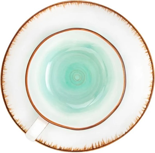 Чашка с блюдцем Elan Gallery Кантри / 760100