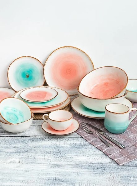 Чашка с блюдцем Elan Gallery Кантри / 760100