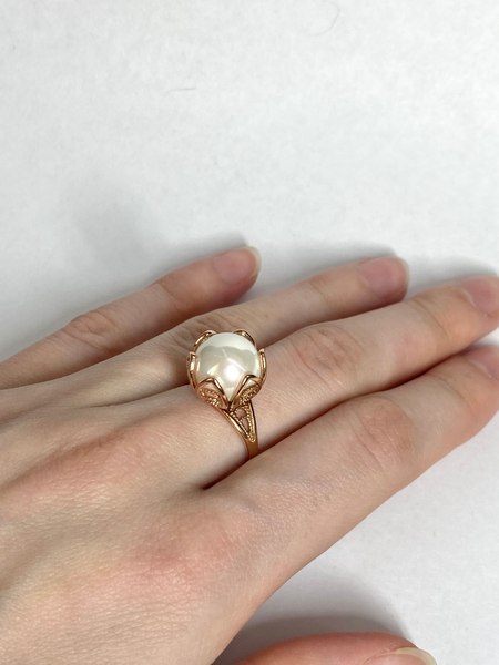 Кольцо Wolves Морская Жемчужина 1435