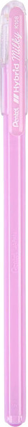 Ручка гелевая Pentel Milky / K108-PV - фото