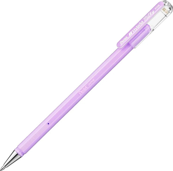 Ручка гелевая Pentel Milky / K108-PV