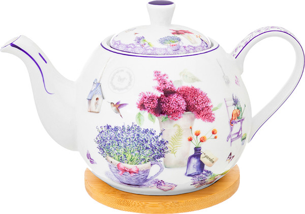 Заварочный чайник Elan Gallery Лаванда / 420640 - фото