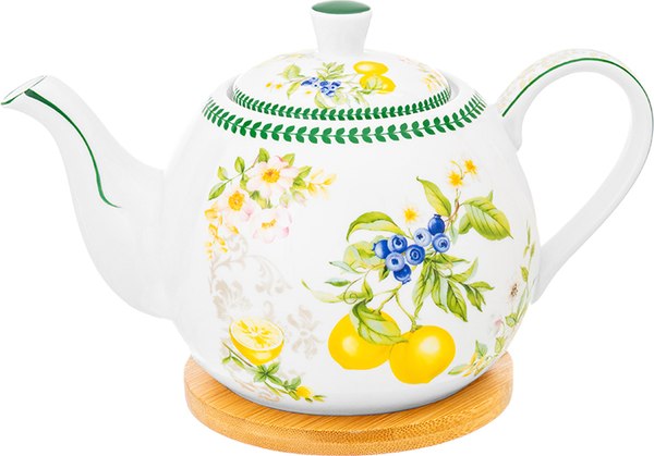 Заварочный чайник Elan Gallery Лимоны / 420641 - фото