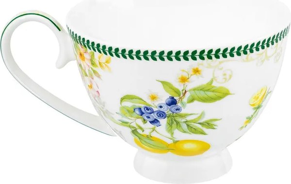 Чашка с блюдцем Elan Gallery Лимоны / 420742