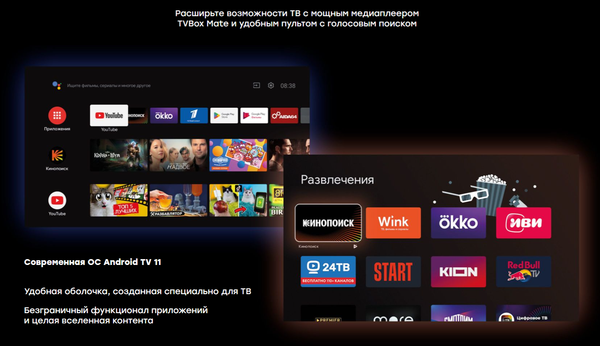 Медиаплеер Rombica TVBox Mate SBX-Z06