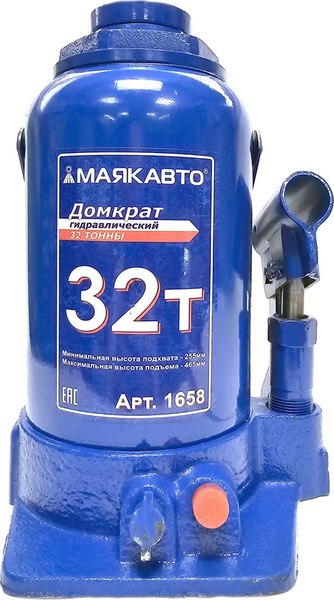 Бутылочный домкрат Маяк авто 1658 - фото