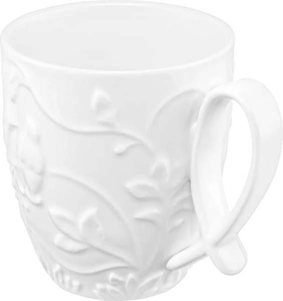 Кружка с блюдцем Elan Gallery Птички на ветке / 540936