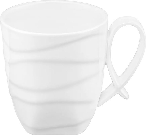 Кружка с блюдцем Elan Gallery Айсберг волны / 540939