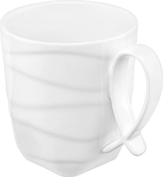 Кружка с блюдцем Elan Gallery Айсберг волны / 540939