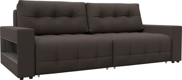 Диван Лига Диванов Лига-053 НПБ с полками / 128885 - фото