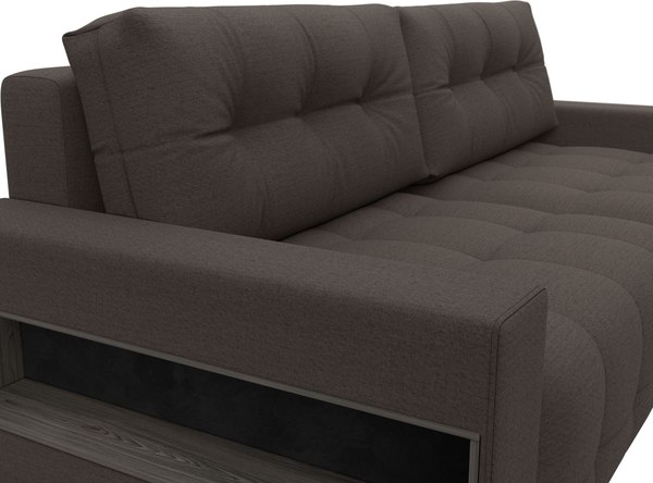 Диван Лига Диванов Лига-053 НПБ с полками / 128885