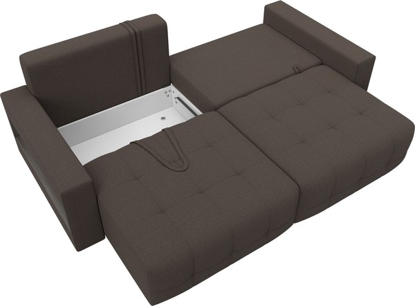 Диван Лига Диванов Лига-053 НПБ с полками / 128885