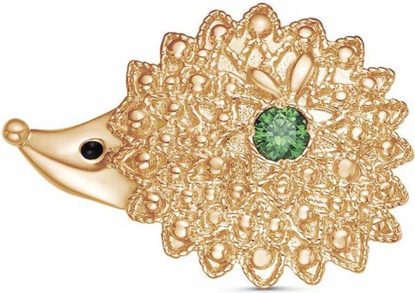 Брошь Wolves Ежик 1459 - фото