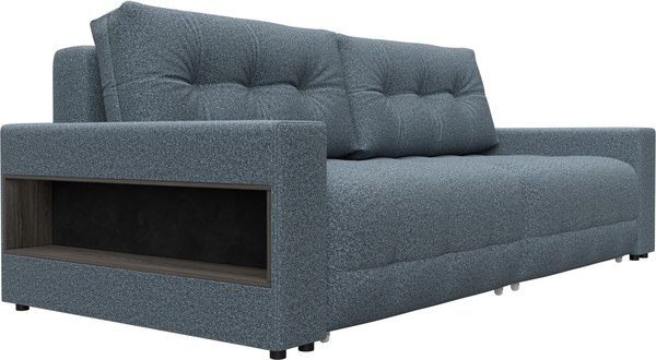 Диван Лига Диванов Лига-053 НПБ с полками / 128906