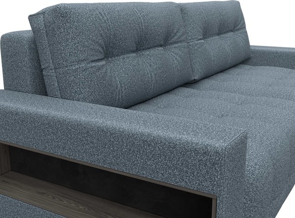 Диван Лига Диванов Лига-053 НПБ с полками / 128906