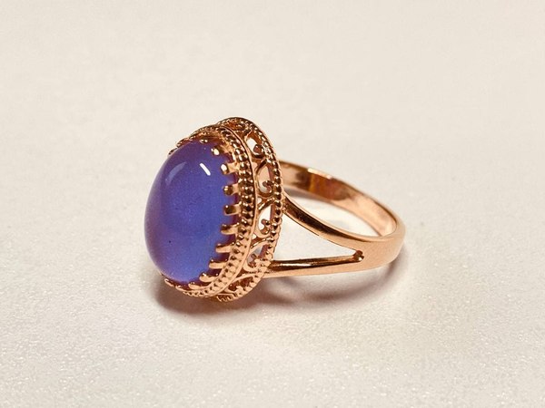 Кольцо Wolves Аметист 1504