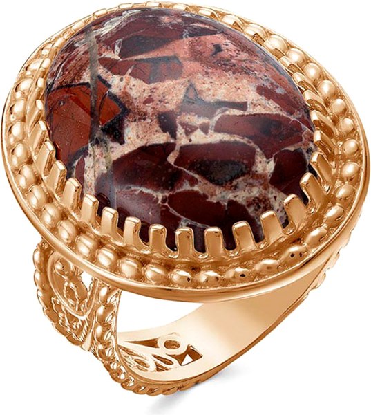 Кольцо Wolves Яшма 1513 - фото