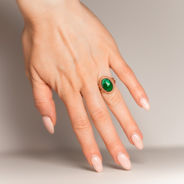 Кольцо Wolves Малахит 1521