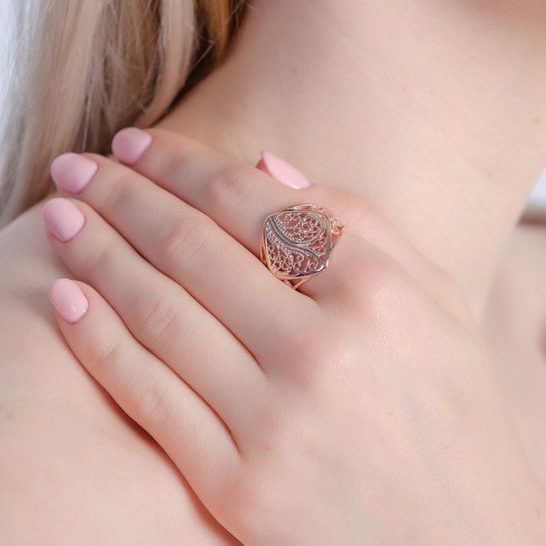 Кольцо Wolves Русские Узоры 1527