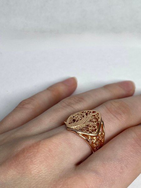 Кольцо Wolves Русские Узоры 1527