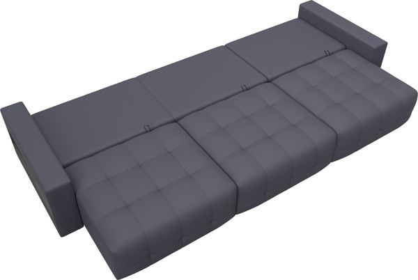 Диван Лига Диванов Лига-053 НПБ Лонг с полками / 128921