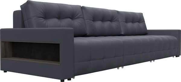 Диван Лига Диванов Лига-053 НПБ Лонг с полками / 128921