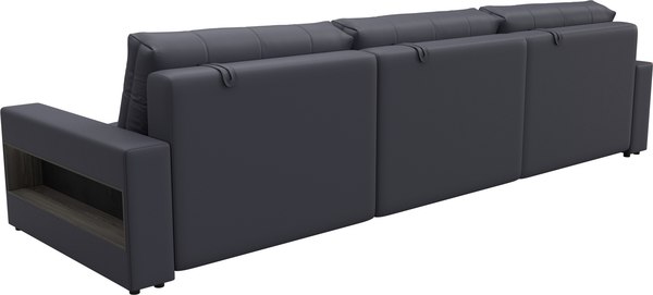 Диван Лига Диванов Лига-053 НПБ Лонг с полками / 128921